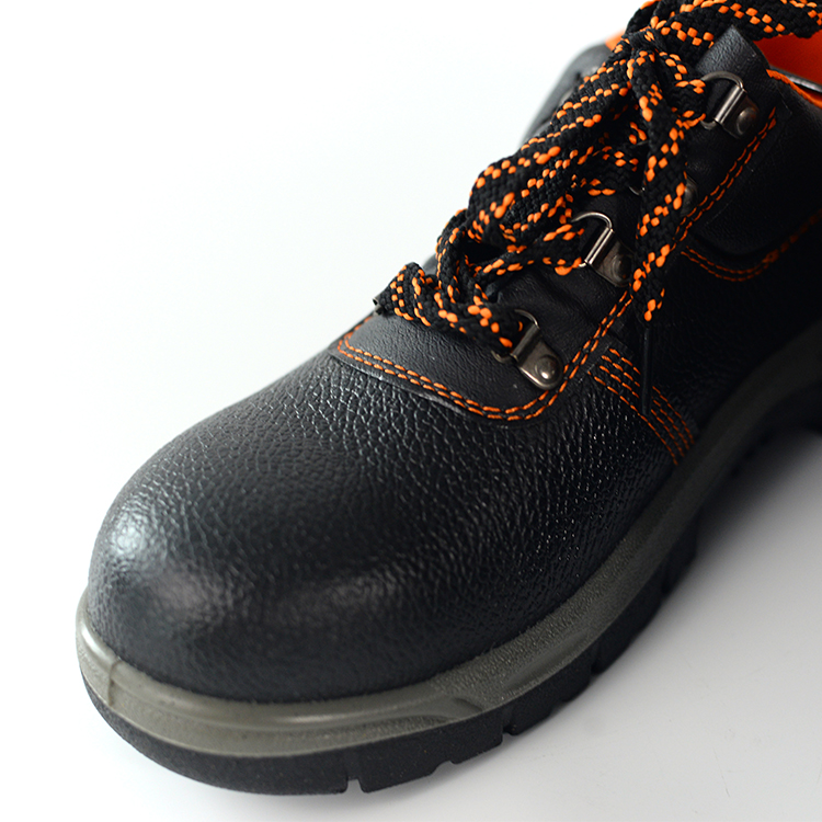 Chaussures de sécurité au travail de haute qualité CE étanche en acier Sport Chine avec chaussures de sécurité en cuir véritable