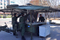 Remorque de cuisine mobile militaire pour la cuisson des repas de 150 personnes Cuisine mobile de l'armée