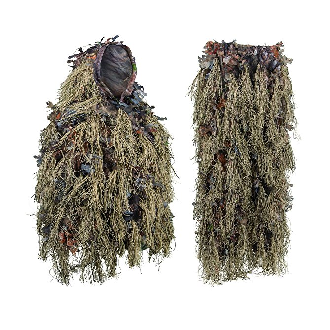 Costume de Ghillie de camouflage du désert durable doublure de maille du désert costume de Ghillie de camouflage 3D pour la chasse