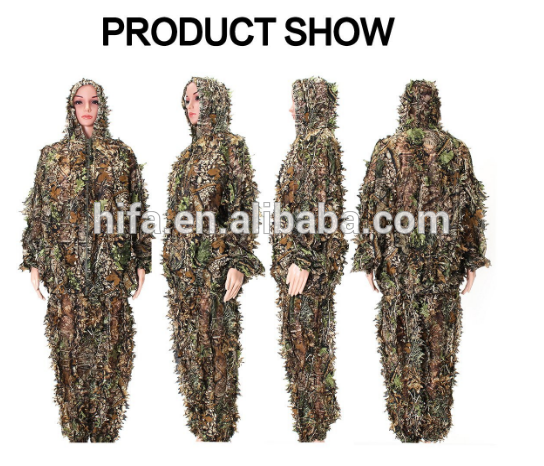 ghillie costumes pour la chasse ou la chasse militaire vêtements de camouflage costume de ghillie
