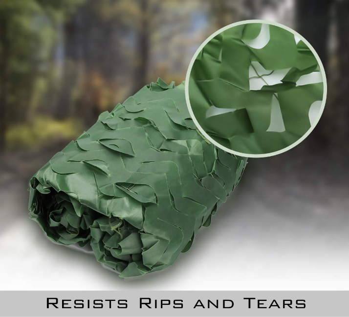 Filet de camouflage de l'armée pour les filets de protection solaire de tir de chasse au camping