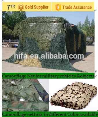 Filet de camouflage multi spectral militaire IR Radar thermique à bande complète Filet de camouflage