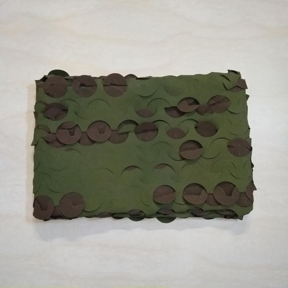 Filet de camouflage vert réversible à une seule couche Woodland Camo Net